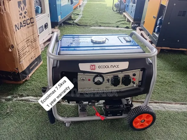 Ecoolmax 7.5KVA Petrol Generator - 1