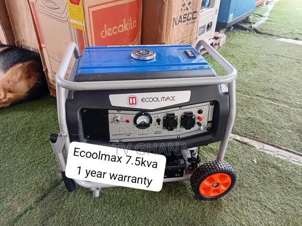 Ecoolmax 7.5KVA Petrol Generator - 1