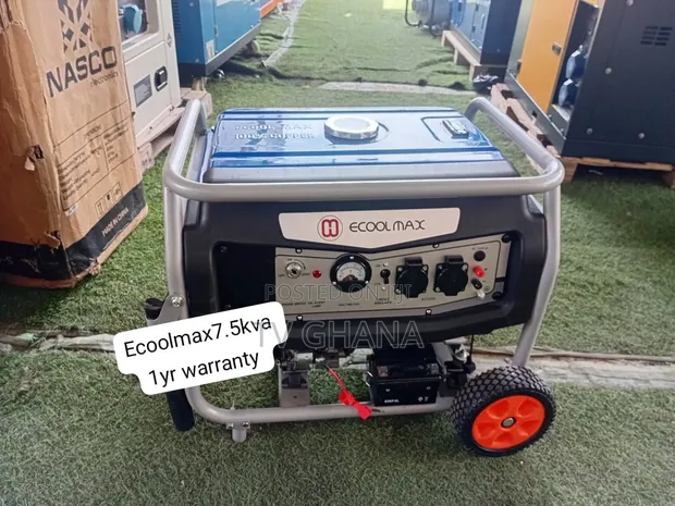 Ecoolmax 7.5KVA Petrol Generator - 1