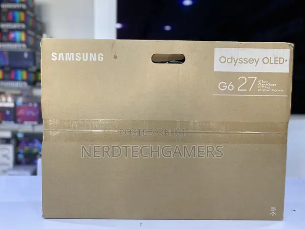 Samsung Odyssey OLED G6 27'' Gaming Monitor - 1