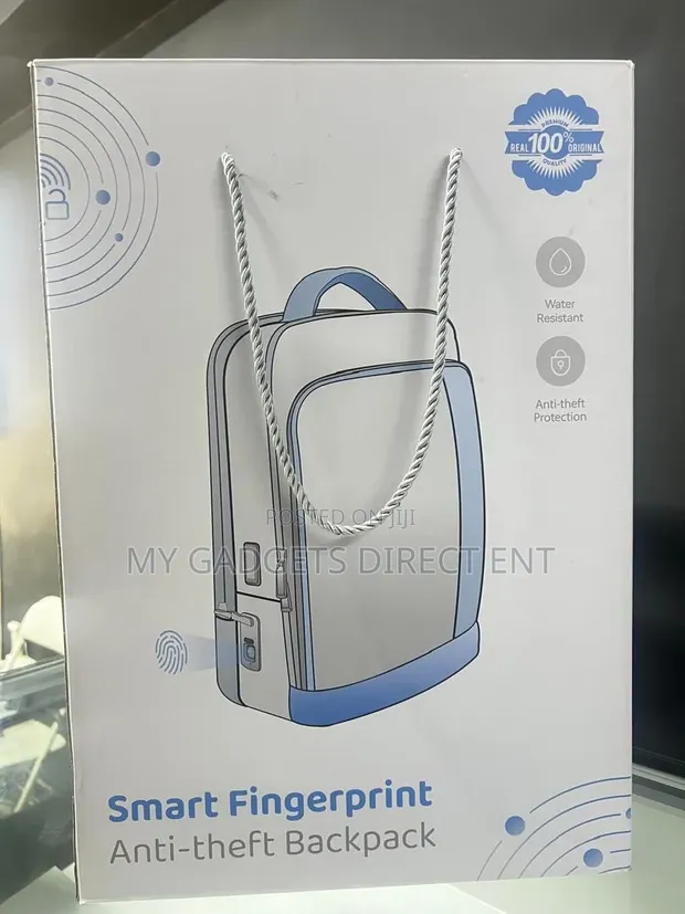 Smart Fingerprint Anti-Theft Backpack - 1