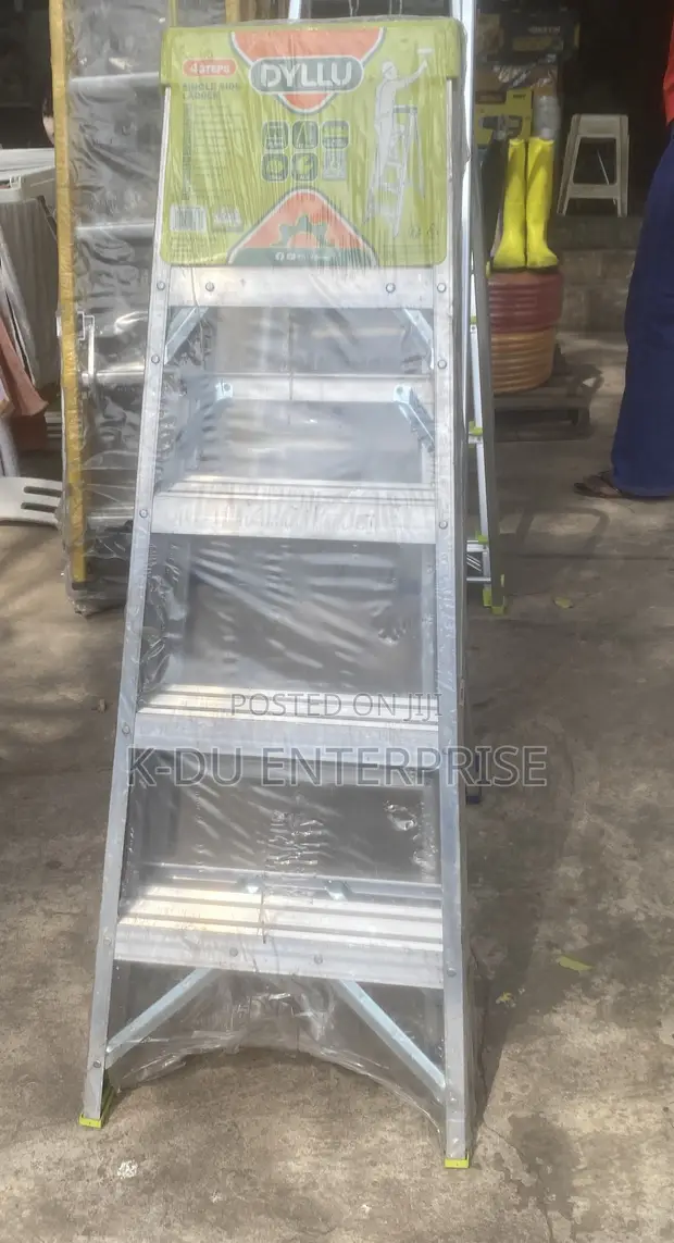 Dyllu Single Size Ladder 4+1 Steps - 1