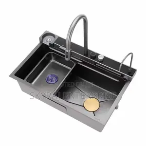 Brand New Double Kitchen Sink with Tap & Accessories