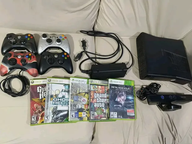 Xbox 360 Console with Games - 1