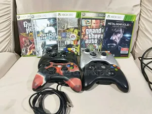 Xbox 360 Console with Games