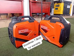 Ecoolmax 7.5kVA Inverter Generator - 100% Copper Engine