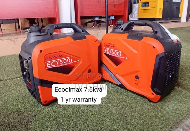 Ecoolmax 7.5kVA Inverter Generator - 1