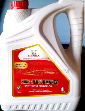 Genuine Honda 0W-20 Engine Oil - 4 Litres