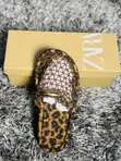 Zara Leopard Print Slippers - Ladies' Footwear - 1