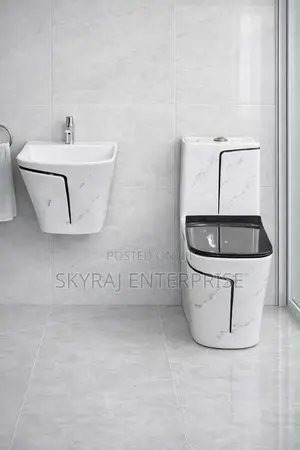 Twyford One-Piece Water Closet with Hanging Basin