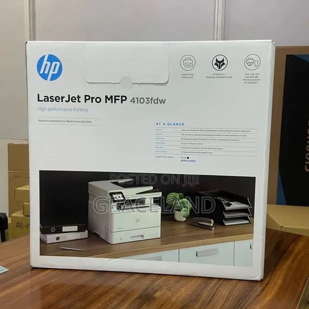 Original HP LaserJet Pro MFP 4103fdw Printer - 1