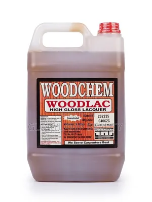WOODCHEM WOODLAC High Gloss Wood Lacquer - 5 Litres