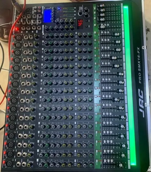 Jac Pro SMX16-FX 16-Channel Professional Audio Mixer - 1