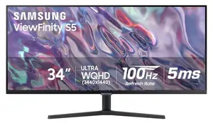 Samsung Viewfinity S5 34-inch Ultra-WQHD Monitor