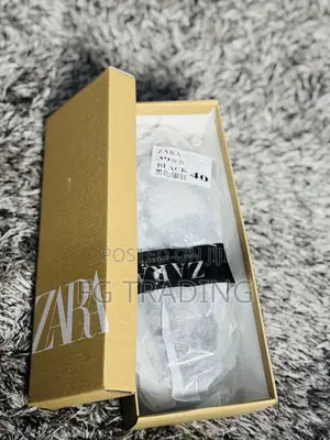 Zara Ladies' Sandals - Black & White