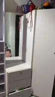 Royal Comfort Wardrobe with Mirror - 1