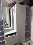 Royal Comfort Wardrobe with Mirror - 5