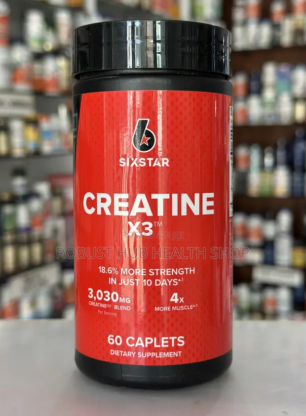 Six Star Creatine X3 Blend Caplets - 1