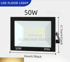50W LED Flood Light - IP66 Waterproof Outdoor Security Light
