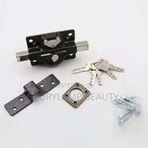 Heavy Duty Double Bolt Door Lock with Keys - Mortise Surface Lock