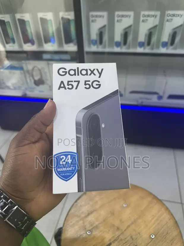 New Samsung Galaxy A57 256GB Black - 1