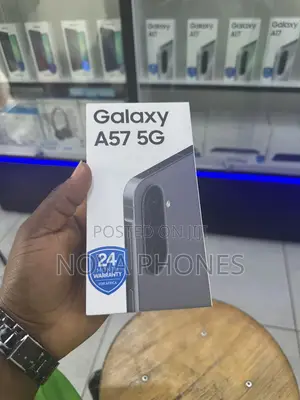 New Samsung Galaxy A57 256GB Black