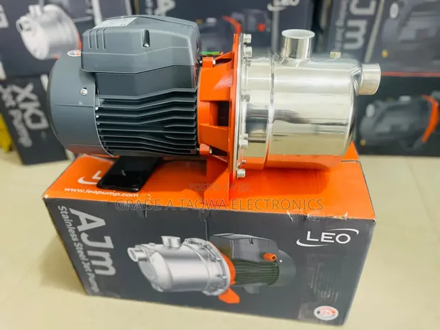 LEO AJm150S 1.5kW Stainless Water Pump - 1