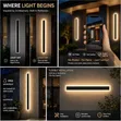 Weatherproof LED Wall Light - 3000K Warm Glow - 3