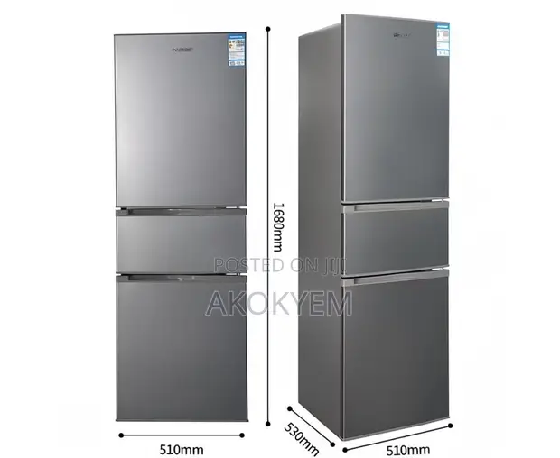 Snowsea 220L 3-Door Refrigerator - 1