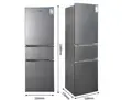 Snowsea 220L 3-Door Refrigerator - 1