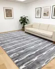 Beautiful Rabbit Hair Rug for Living Room - 3