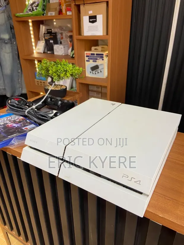Sony PlayStation 4 (PS4) Glacier White Console - 1