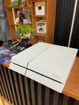 Sony PlayStation 4 (PS4) Glacier White Console - 1