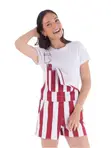 No Boundaries Women's Shortall - Sedona Stripe - 2