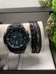 Joefox Leather Watch with Bracelet - 4