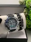 Joefox Leather Watch with Bracelet - 5