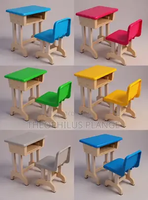 Kids Classroom Table and Chair Set