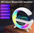 G-Shaped LED Wireless Charging Speaker - 3