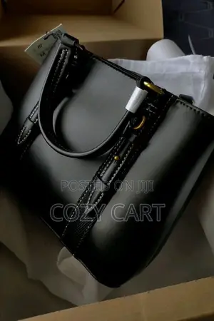 Zara Structured Leather Handbag