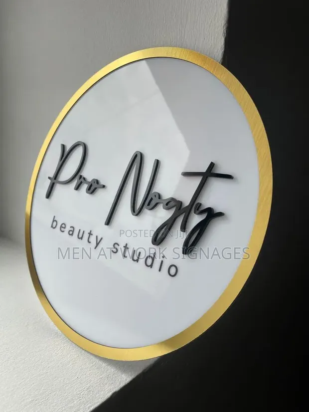 Custom Indoor Acrylic Sign - 1