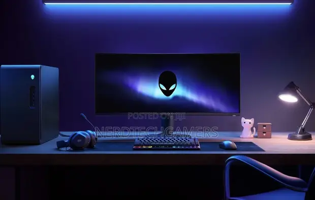 Alienware 34" AW3425DWM Curved Gaming Monitor - 1