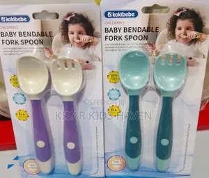 Baby Blendable Spoon and Fork Set (6 Months - 2 Years)