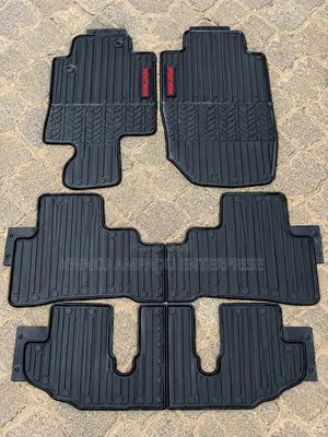 Toyota Highlander Premium Rubber Floor Mat Set