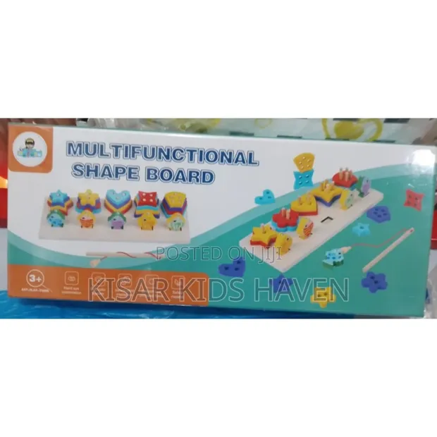 Multifunctional Shape Board for Kids (1-3 Years) - 1