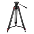 Coman DF16LS Heavy Duty Video Tripod with Fluid Head - 1