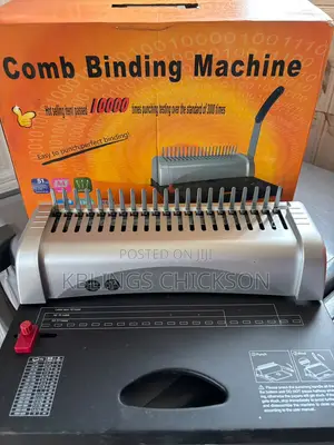 Brand New Comb Binder Machine