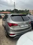 Hyundai Santa Fe SE AWD 2018 Gray - 1