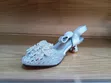 Silver Glitter Ladies' Heels - 1