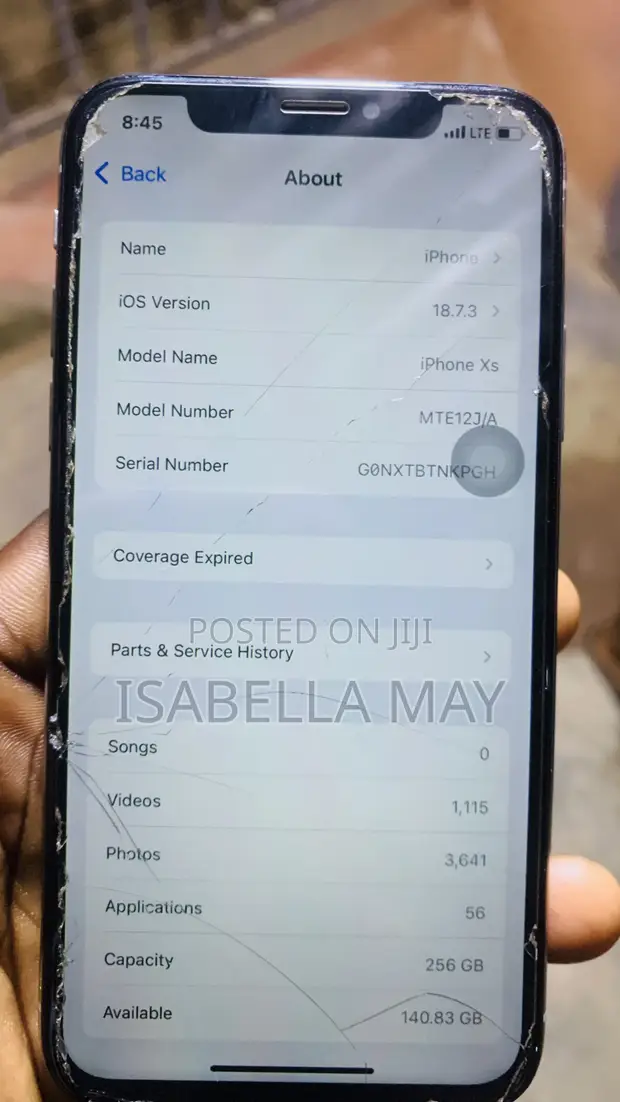 Apple iPhone XS 256GB White - 1
