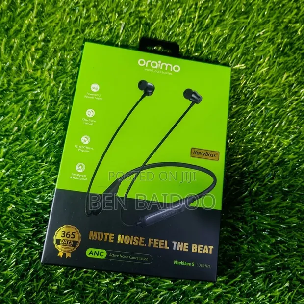Oraimo Necklace 5 Wireless Neckband Earphones - 1